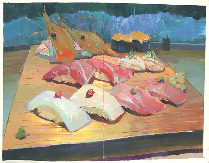 48 Cozy Paintings By A Plein-Air Artist, Angela Sung