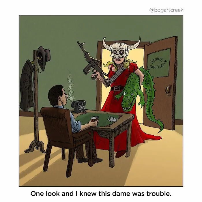 30 Comics That Pack A Joke Into A Single Panel, By Derek Evernden (New Pics)
