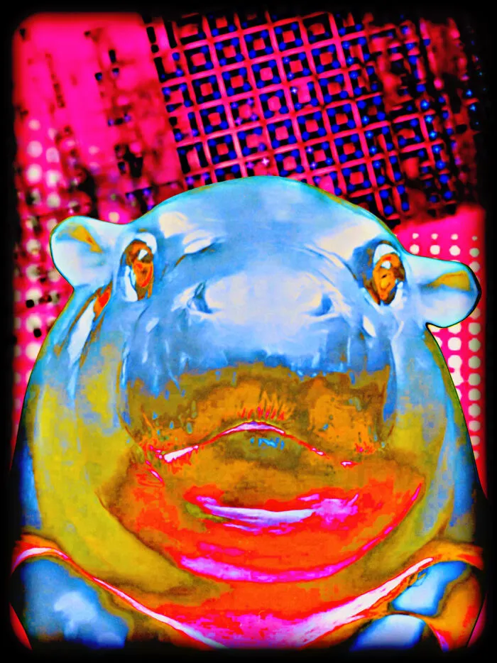 I Made A Moo Deng Inspired Pop Icon Holiday Celebration (10 Pics)