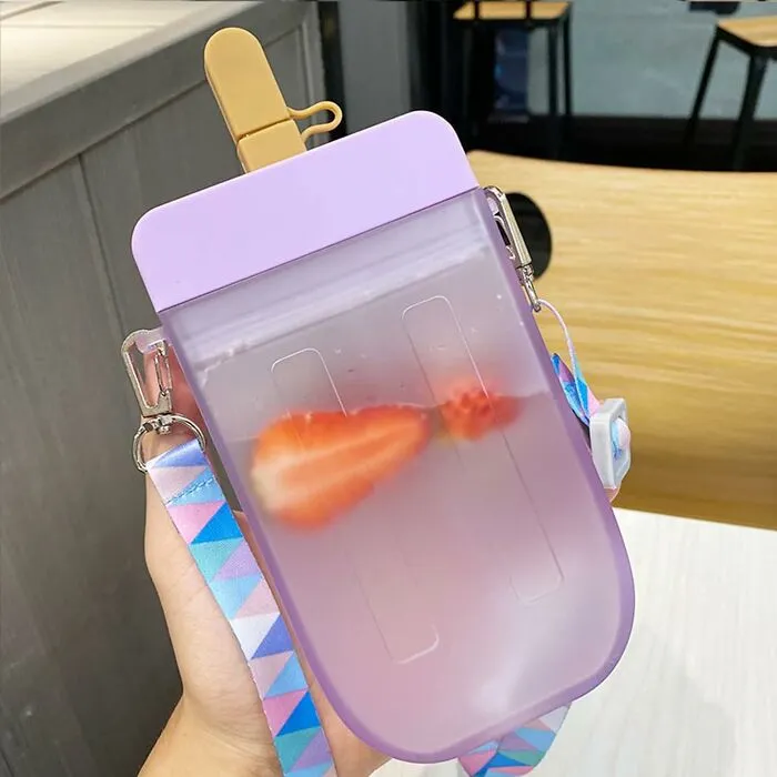 This <span Style="Font:inherit; Color: #d74b1f;"> Popicle Shaped Water Bottle</Span> Is Giving Major Hydration Goals