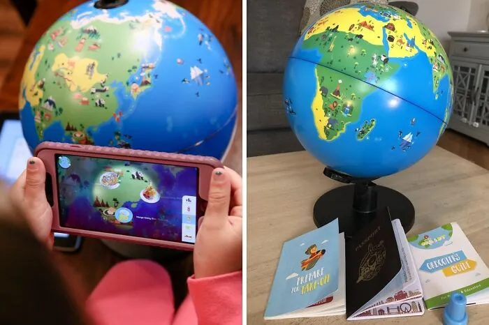 Explore The World Without Leaving Your Room With This <a Style="Display:inline;" Href="Https://Www.amazon.com/Shifu-Orboot-App-Based-Educational/Dp/B075ww3jkq?ie=utf8&linkcode=ll1&tag=bphippopotamus-20&linkid=252c21d554e1929324e1e04cf8d1e0be&language=en_us&ref_=as_li_ss_tl" Target="_blank"><span Style="Font: Inherit; Color: #d74b1f;"> Interactive Globe</Span> And Spark Your Child's Curiosity About Different Cultures And Continents. Geography Has Never Been This Fun!