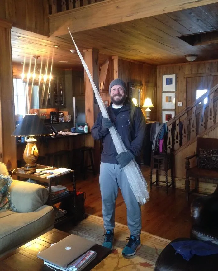 My Future Mother-In-Law Did Not Understand Why I Brought This Icicle Into The House, Or Why I Was So Happy About Him