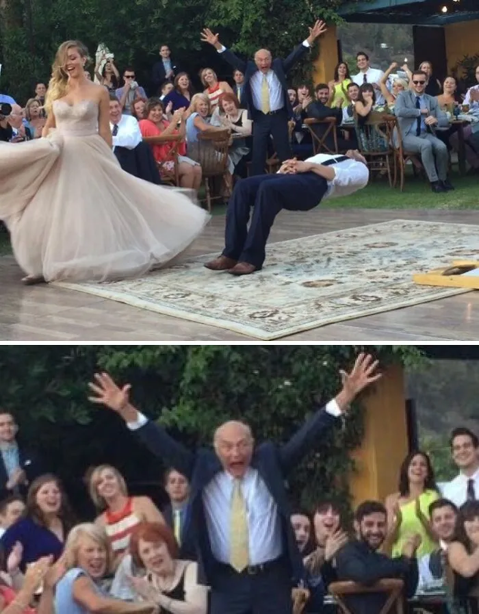 When Your Son-In-Law Is A Magician, It's Hard To Not Get Super Excited