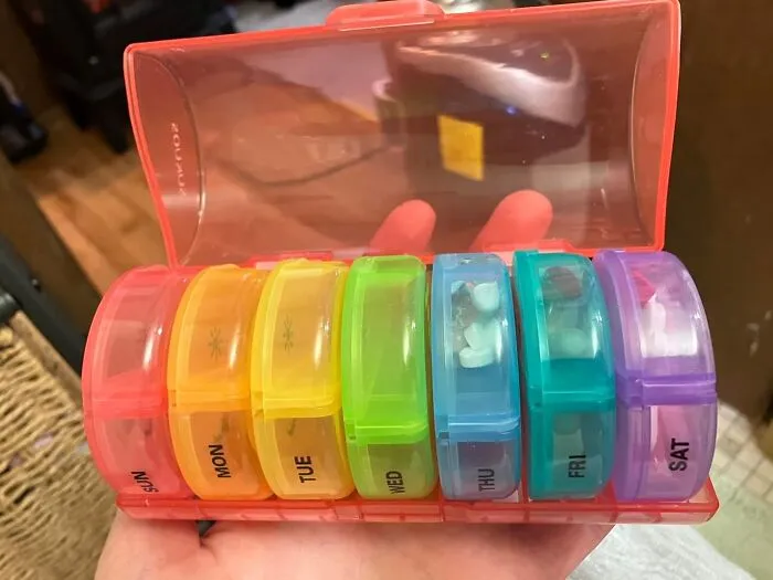 Stay Organized And On Track With A <a Style="Display:inline;" Href="Https://Www.amazon.com/Weekly-Organizer-Sukuos-Vitamin-Supplements/Dp/B07pyqvlys?ie=utf8&linkcode=ll1&tag=bpflamingo-20&linkid=698ecc2c3c7e9a62c0062d8696e2492b&language=en_us&ref_=as_li_ss_tl" Target="_blank"><span Style="Font: Inherit; Color: #d74b1f;"> Weekly Pill Organizer</Span>. It Keeps All Your Medications In One Place, Ensuring You Never Miss A Dose