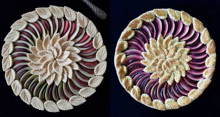 Plum And Apple Pie