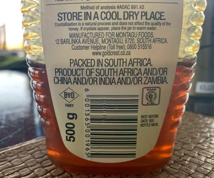 The Label On My Honey