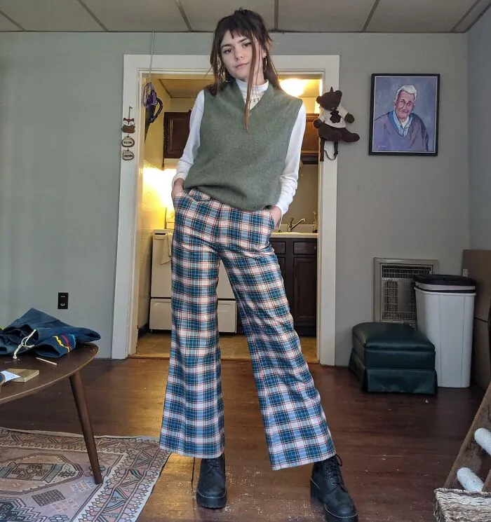 Check Out These Levi's That Belonged To My Mother In The 1970s!! I Totally Over Wear These Pants. Haha