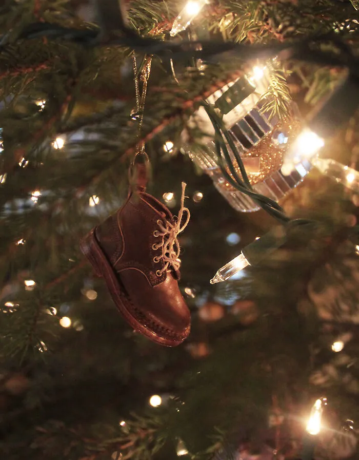 I Made My Dad A Tiny Boot This Christmas