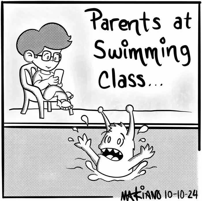 Every Parent’s Everyday Battles Perfectly Illustrated In These Funny One-Panel Comics (25 Pics)