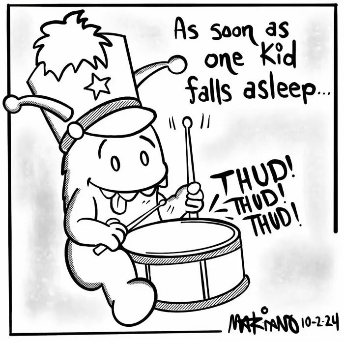 Every Parent’s Everyday Battles Perfectly Illustrated In These Funny One-Panel Comics (25 Pics)