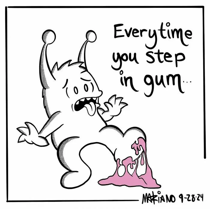 Every Parent’s Everyday Battles Perfectly Illustrated In These Funny One-Panel Comics (25 Pics)