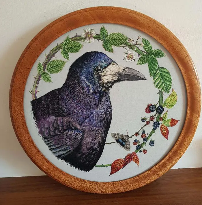 All My Iridescent Bird Embroidery!