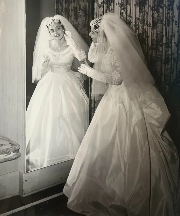 My Grandma Getting Ready For Her Wedding, 1960