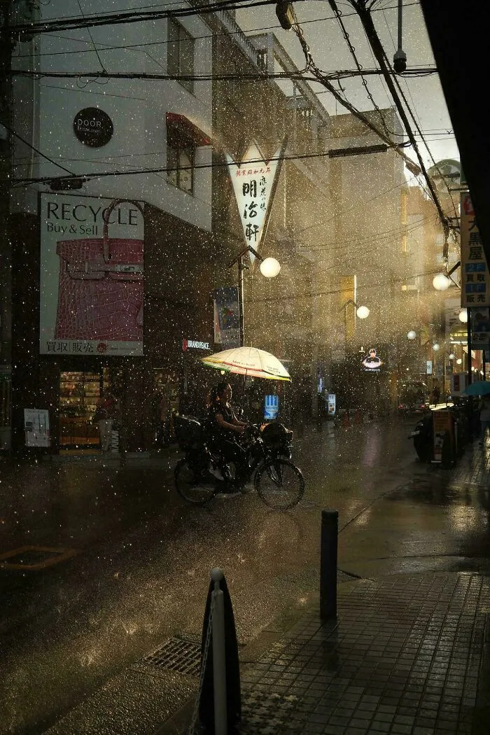 Rainy Day In Osaka