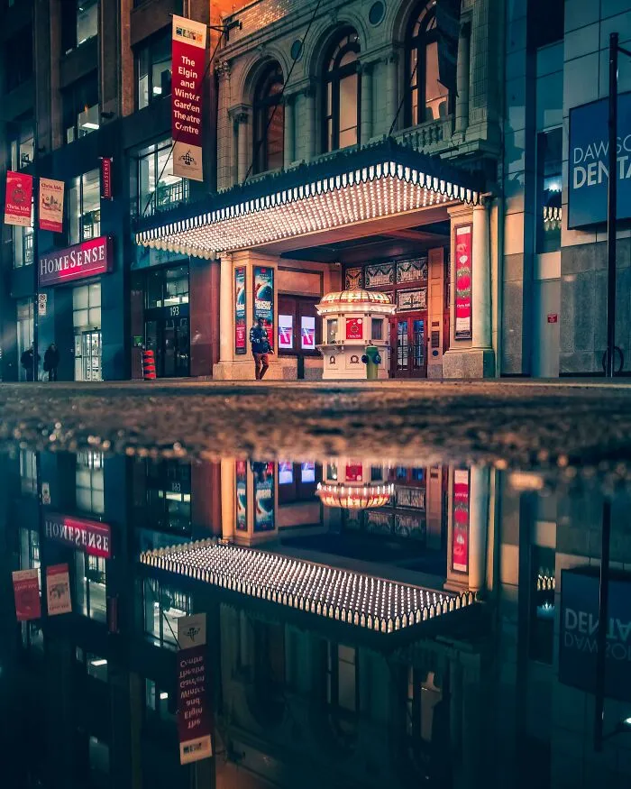 I Was Lucky Enough To Get The Perfect Reflection Line Up For This Shot After A Rainfall
