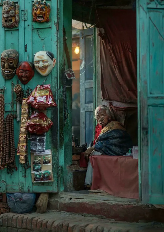 Faces (Patan, Nepal)