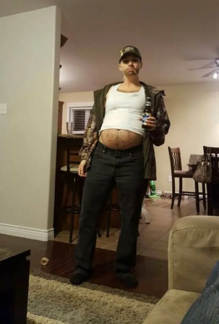 Sister Said This Belonged Here - I'm 7 Months Preggers And This Was My Halloween Costume