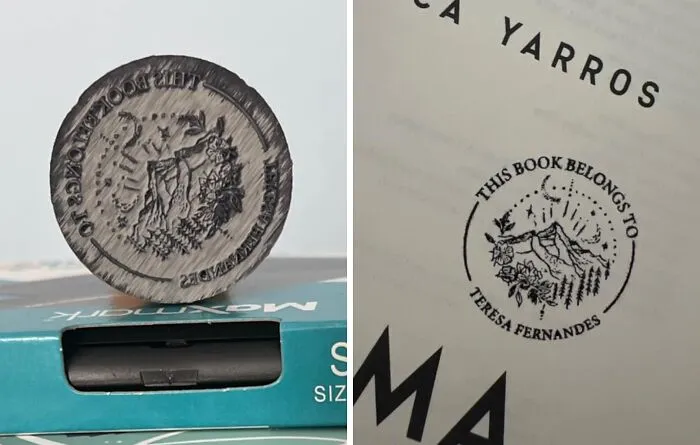 Leave A Lasting Impression With This <a Style="Display:inline;" Href="Https://Www.amazon.com/Library-Personalized-Teacher-Monogram-Self-Inking/Dp/B09tq5x3hr?ie=utf8&linkcode=ll1&tag=bpcoyote-20&linkid=761f0cc90426815a7c1c6c7ddfefa1d1&language=en_us&ref_=as_li_ss_tl" Target="_blank"><span Style="Font: Inherit; Color: #d74b1f;"> Custom Book Stamp </Span>, A Unique And Personalized Marking Tool That'll Add A Touch Of Elegance And Whimsy To Their Literary Endeavors, Allowing Them To Make A Mark On The Pages Of History
