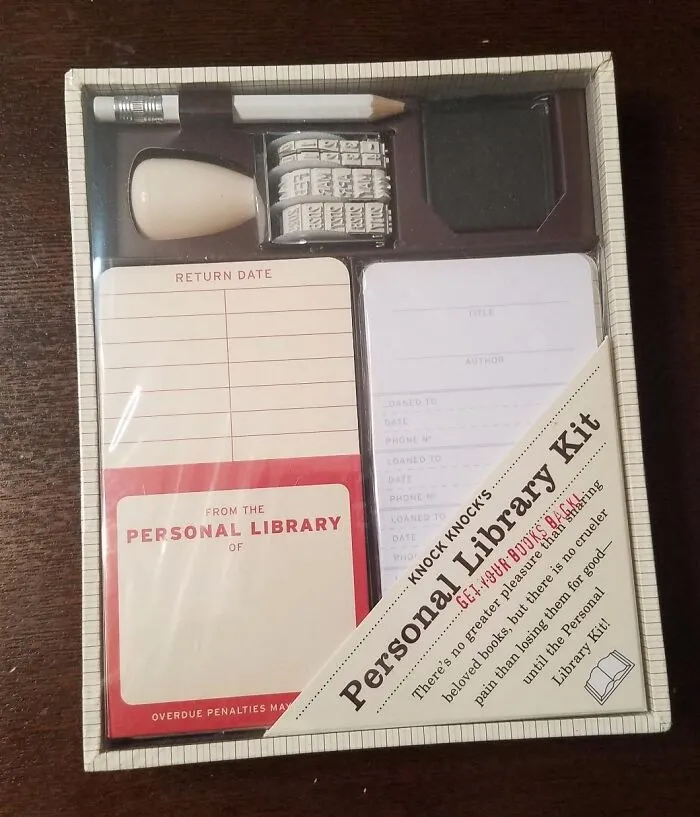  Ready To Level Up Your Favorite Teacher's Library Game? Introducing The <a Style="Display:inline;" Href="Https://Www.amazon.com/Knock-Personal-Library-Kit-15000/Dp/1601060726?ie=utf8&linkcode=ll1&tag=bpcoyote-20&linkid=0f2d7da39e5c77c0fe2b6f3f14551504&language=en_us&ref_=as_li_ss_tl" Target="_blank"><span Style="Font: Inherit; Color: #d74b1f;"> Personal Library Card Kit</Span> - A Magical Masterpiece That'll Make Them The Ultimate Bookworm Boss!