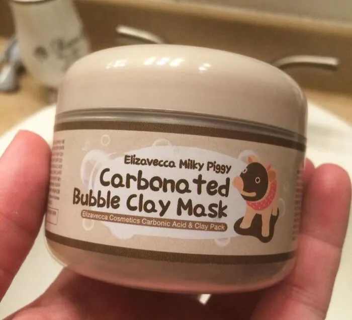 Milky Piggy Carbonated Bubble Clay Mask: That'll give them the pore-cleansing they didn't know they needed — infused with green tea, charcoal, and lavender extract for a truly luxuriant and refreshing skin experience.