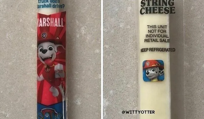 My Son Will Only Eat Paw Patrol String Cheese Because He Swears It Tastes Best. I Was Tired Of Paying Extra For It And Bought The Generic Brand