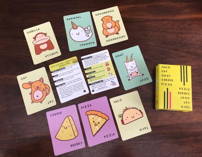 This <a Style="Display:inline;" Href="Https://Www.amazon.com/Taco-Cat-Goat-Cheese-Pizza/Dp/B077z1r28p?ie=utf8&linkcode=ll1&tag=bporange-20&linkid=ff7ef37589f1889f0d89c03e7e90d01e&language=en_us&ref_=as_li_ss_tl" Target="_blank"> <span Style="Font: Inherit; Color: #d74b1f;"> Taco Cat Goat Cheese Pizza</Span> Card Game Is The Hilarious Gift That Will Have Everyone Shouting And Laughing