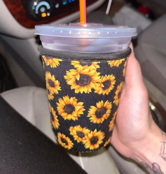 Brew Up Some Cozy With This Rad<a Style="Display:inline;" Href="Https://Www.amazon.com/Yr-Reusable-Insulator-Compatible-Starbucks/Dp/B09stpmldk?ie=utf8&th=1&linkcode=ll1&tag=bpbison-20&linkid=88a256add7e1e38c4c6e995115992f08&language=en_us&ref_=as_li_ss_tl" Target="_blank"><span Style="Font: Inherit; Color: #d74b1f;"> Cool Neoprene Iced Coffee Sleeve</Span>! It's The Perfect Last-Minute Stocking Stuffer To Keep Their Coffee Game Strong
