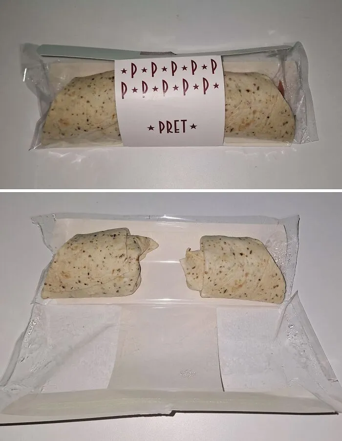 Bought This Sandwich At Nice Airport