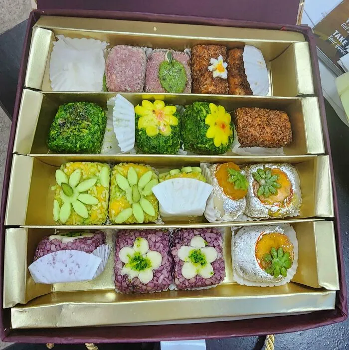 These Were Given To Me By My Indian Boss As Part Of Diwali Celebrations. Sweet And Filled With Cashews
