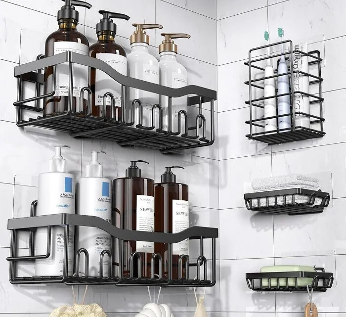 Bathroom Organizers Were A Hot Ticket Item This Black Friday, With <a Style="Display:inline;" Href="Https://Www.amazon.com/Gp/Product/B0blscy6pr?&linkcode=ll1&tag=bpostrich-20&linkid=96363945b686f36b623d6c0afb48c4ff&language=en_us&ref_=as_li_ss_tl" Target="_blank"><span Style="Font: Inherit; Color: #d74b1f;"> Adhesive Stainless Steel Shower Caddies</Span> Flying Off The Shelves. These Handy Caddies Stick Right To Your Shower Wall, Keeping Bath Essentials Tidy And Within Reach, All Without Drilling!