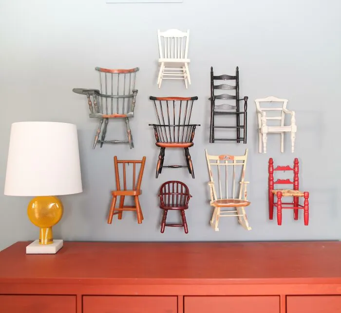 My Collection Of Miniature Chairs