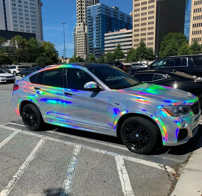 The Wrap On This Bmw