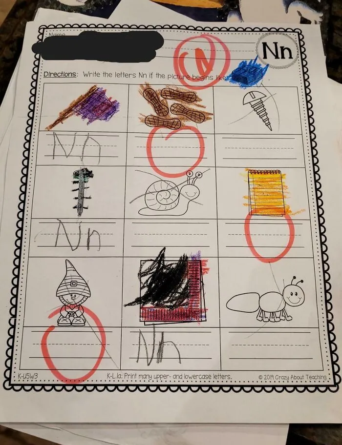 La profesora de mi hijo dice que gnomo empieza por N