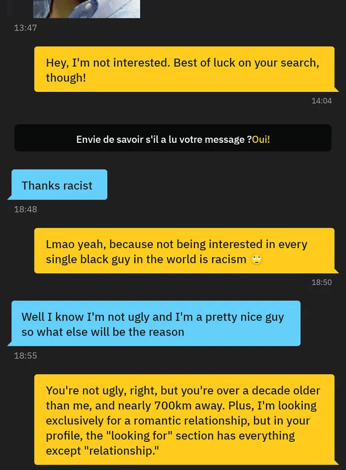 NGVC: "Not Interested In Me? But I'm A Nice Guy! Must Be Racism"