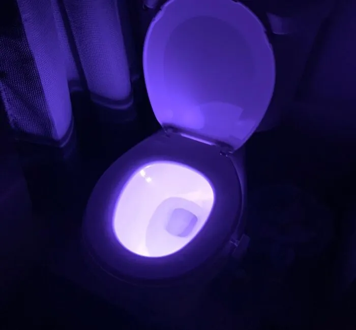 Flush Your Worries Away With This Bright Idea - A <a Style="Display:inline;" Href="Https://Www.amazon.com/Original-Bathroom-Activated-Lighting-Christmas/Dp/B01htu9tly?ie=utf8&th=1&linkcode=ll1&tag=bpwoodpecker-20&linkid=deeda221be515dff2d51a999cf2d25f3&language=en_us&ref_=as_li_ss_tl" Target="_blank"><span Style="Font: Inherit; Color: #d74b1f;"> Toilet Bowl Night Light</Span> That Illuminates The Path To A More Comfortable Potty Experience