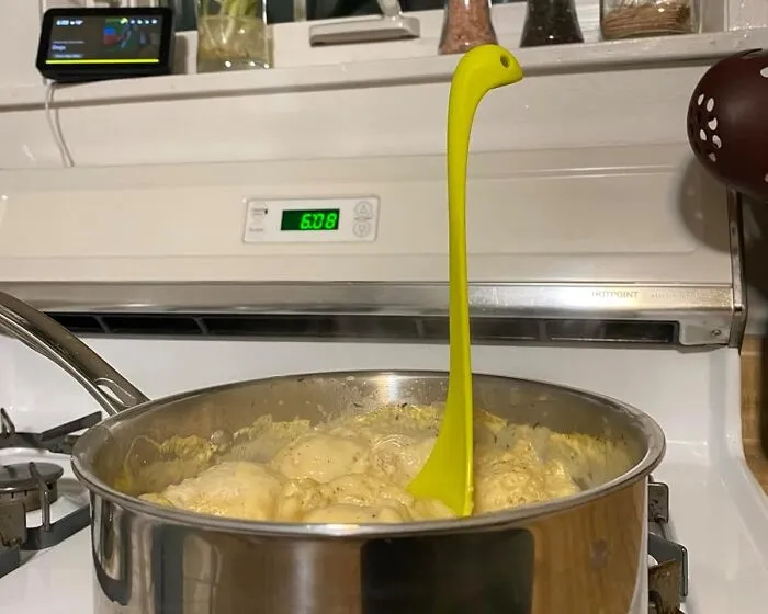 Dive Into The World Of Mythical Kitchenware With This Loch-Ly Lovely <a Style="Display:inline;" Href="Https://Www.amazon.com/Nessie-Ladle-Turquoise-By-Ototo/Dp/B00srgpelo?ie=utf8&th=1&linkcode=ll1&tag=bpwoodpecker-20&linkid=3a33a0d475cf877a5e3fa72b35812e32&language=en_us&ref_=as_li_ss_tl" Target="_blank"><span Style="Font: Inherit; Color: #d74b1f;"> Nessie Ladle</Span>