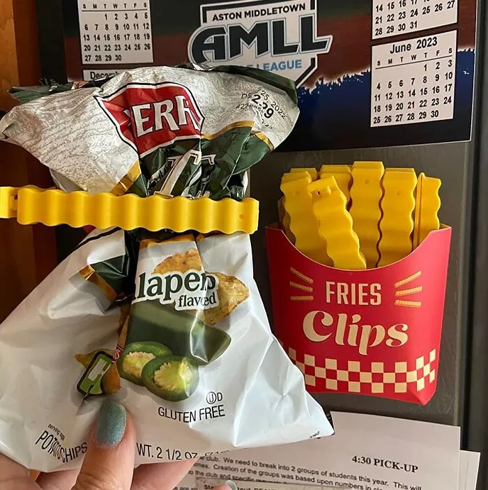 Hold On To Your Snacks With These Crunchy <a Style="Display:inline;" Href="Https://Www.amazon.com/Fries-Clips-French-Fries-Shaped-Packages-Accessories/Dp/B0bglzbqny?ie=utf8&linkcode=ll1&tag=bpgoose-20&linkid=add9174a33e2f3d49ecef3c835f7e6bb&language=en_us&ref_=as_li_ss_tl" Target="_blank"><span Style="Font: Inherit; Color: #d74b1f;"> French Fry Clips</Span>
