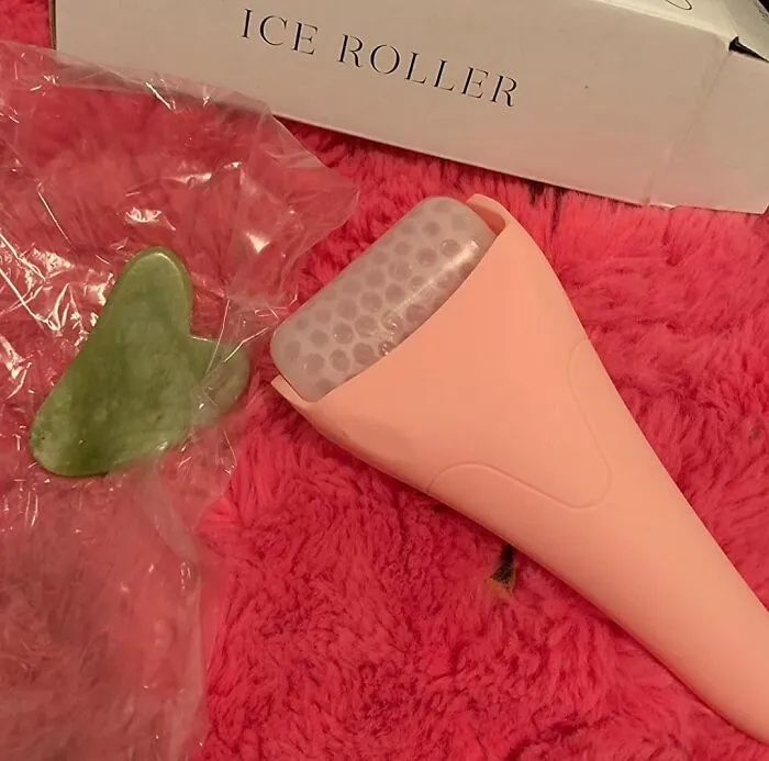 Chill Out And Glow Up With This <a Style="Display:inline;" Href="Https://Www.amazon.com/Roller-Reduces-Puffiness-Tightens-Pores/Dp/B09r1kx4c2?ie=utf8&linkcode=ll1&tag=bpgoose-20&linkid=308e40b4b147355a5af472c320b99e2e&language=en_us&ref_=as_li_ss_tl" Target="_blank"><span Style="Font: Inherit; Color: #d74b1f;"> Gua Sha Ice Roller</Span> That's The Coolest Way To Roll