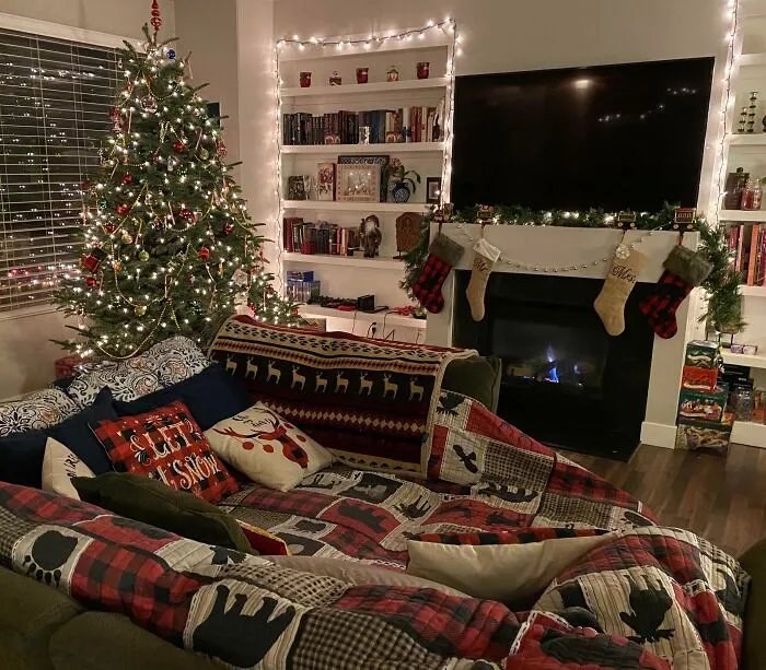 Christmas Camp Out In Our Living Room