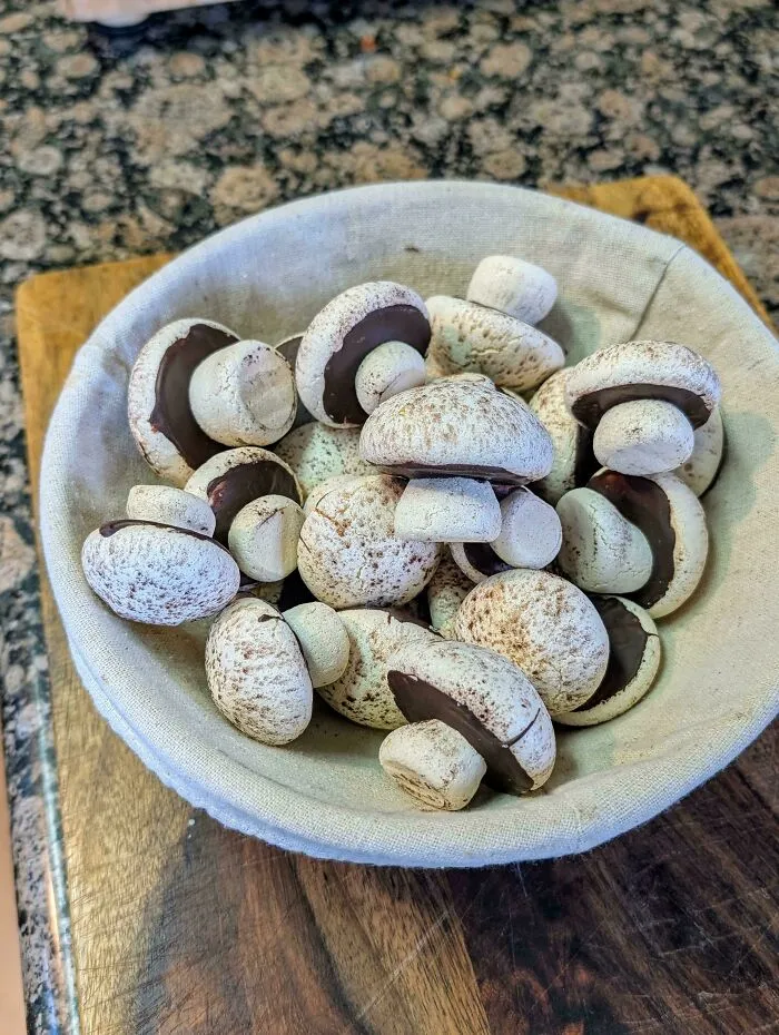 Setas de merengue