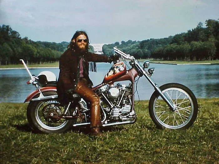 My Father Who Shipped His Bike Over To England And Rode All Over Europe On It - 1973