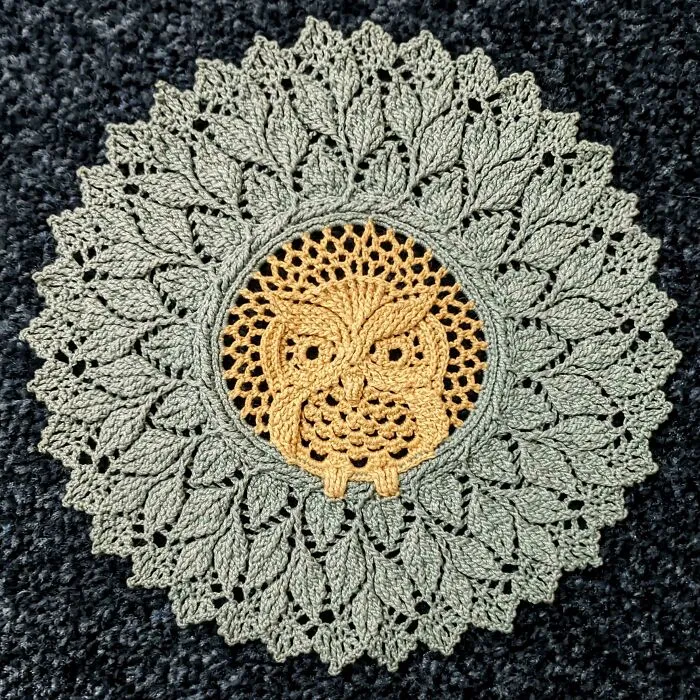 Owl Doily