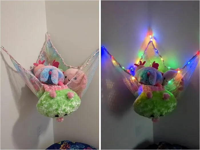 Suspend The Stuffed Animal Invasion With A <a Style="Display:inline;" Href="Https://Www.amazon.com/Stuffed-Animals-Unicorn-Castle-Organizer/Dp/B0bwtzp9kf?ie=utf8&th=1&linkcode=ll1&tag=bpsquid-20&linkid=f895645127c9f7a525ac4ab318d112e5&language=en_us&ref_=as_li_ss_tl" Target="_blank"><span Style="Font: Inherit; Color: #d74b1f;"> Stuffed Toy Hammock </Span> That Lets Your Cuddly Friends Hang Out In Style