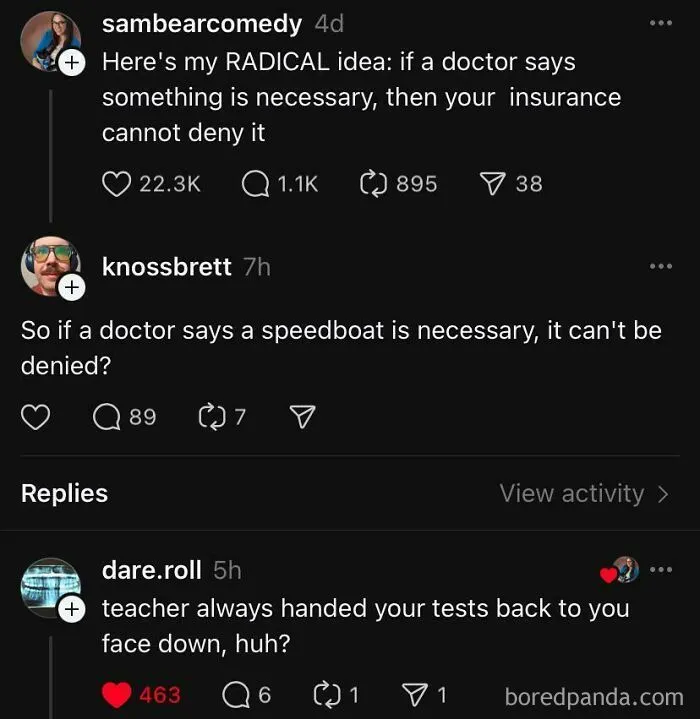Here For My Speedboat Prescription