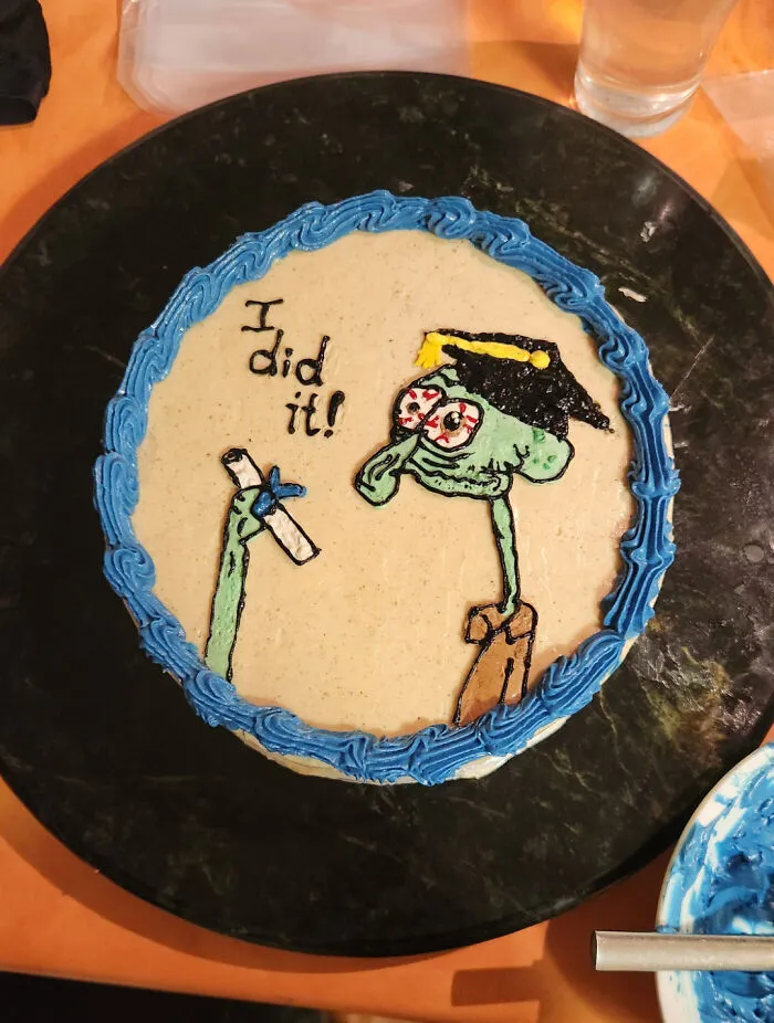 Cake I Made Myself For My Uni Graduation