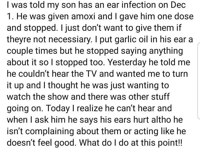 Sure Hope The Crunchy Points Were Worth Your Child Losing His Hearing