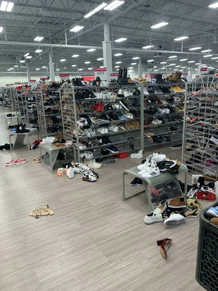 My Mom And I Went To Berlington For Shoes And Found Out That Nobody Cares About Human Decency There