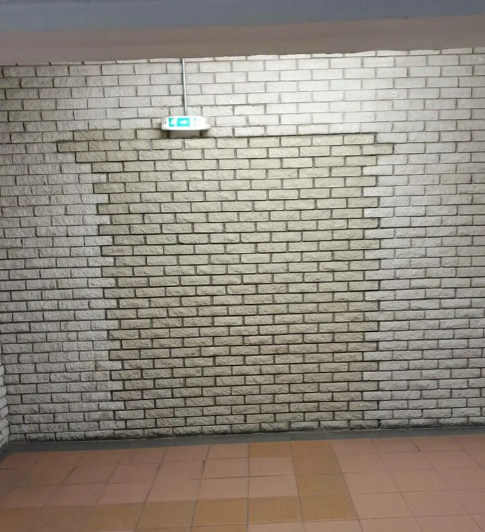 If This Were A Video Game, There Would Definitely Be Something Behind There