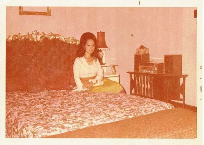 My Grandmother - After Six Kids! - In Manila, 1973