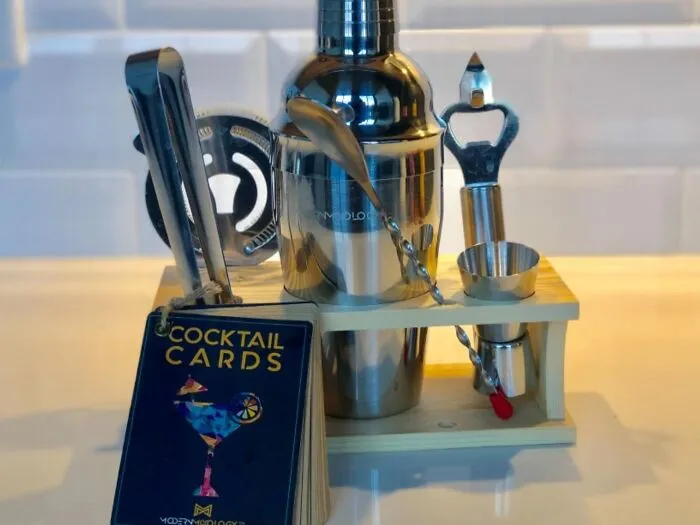  Get Yourself A <a Style="Display:inline;" Href="Https://Www.amazon.com/Bartender-Kit-Cocktail-Shaker-Set-Cocktail-Set-Cocktail-Kit/Dp/B07pgvtys8?ie=utf8&th=1&linkcode=ll1&tag=bpcherry-20&linkid=faf3485da37a61b773dd5df85db23b83&language=en_us&ref_=as_li_ss_tl" Target="_blank"><span Style="Font:inherit;color:#d74b1f;"> Bartending Kit</Span> And Serve Up A Deliciously Potent Signature Coctail To Get The Night Going